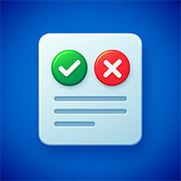 Icon for 'Pros and Cons'